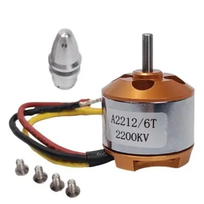 Picture of A2212 2200KV Brushless Motor for Drone Quadcopter, Aircraft & RC Helicopter |x(Orange)