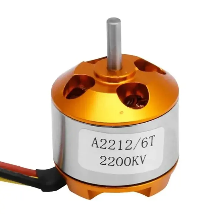 Picture of A2212 2200KV Brushless Motor for Drone Quadcopter, Aircraft & RC Helicopter |x(Orange)