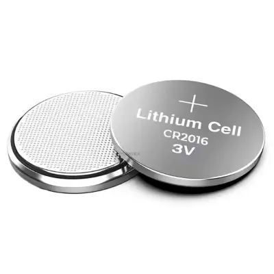 Picture of CR2016 3V Button Cell Battery | Lithium Coin Cell for Watch & Car Remote(Silver)