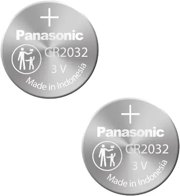 Picture of CR2032 3V Button Cell Battery | Lithium Coin Cell for Motherboard, Watch & Car Remote | CR2032(Silver)