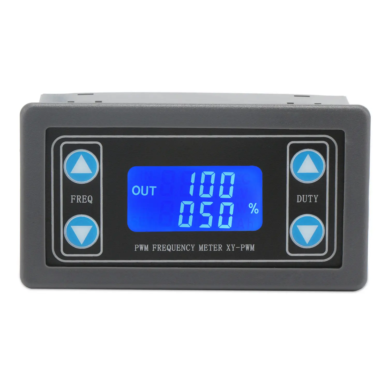 Picture of Adjustable PWM Signal Generator 1Hz–150KHz | 1-Channel Frequency Generator Module with LCD Display(Black)