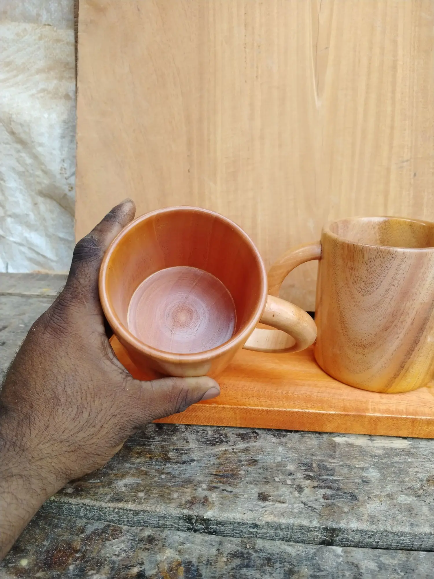 Picture of 250ml Japanese Style High Quality Handmade Unique Style Drinking Cup 1 PCS - Multicolor