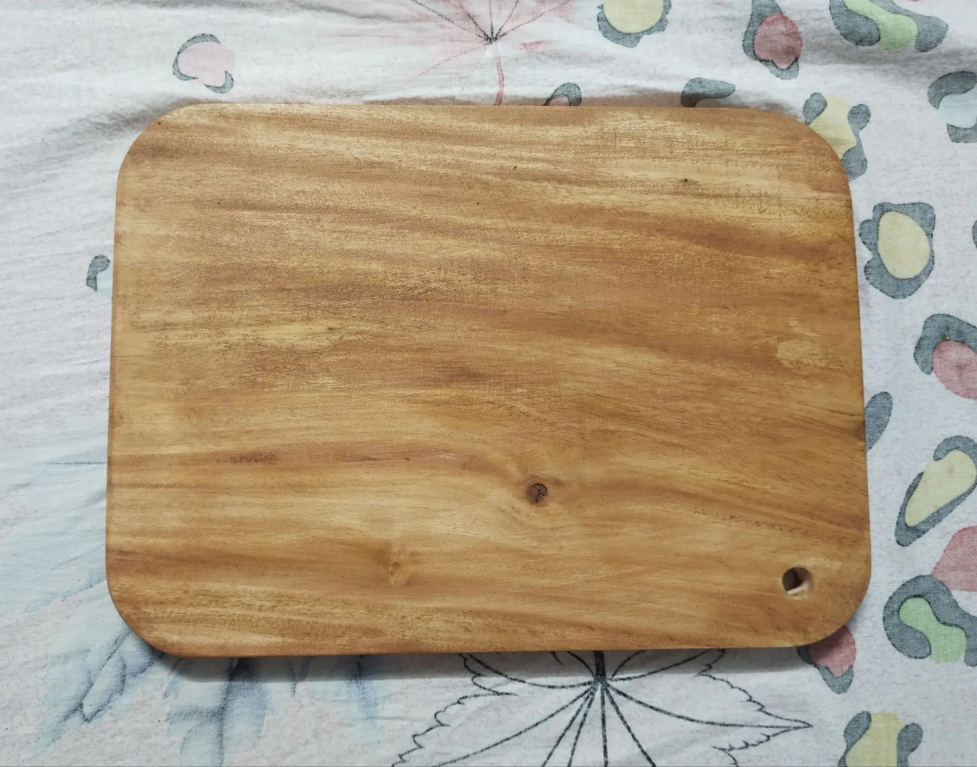 Picture of Simple Style Wooden Chopping Board (10 inch by 14 inch ) - Multicolor