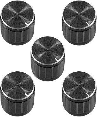 Picture of Rotary Control Knob for Potentiometer & Rotary Encoder-2pc(Black)