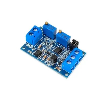 Picture of Current to Voltage Signal Converter Module 0/4–20mA to 0–3.3V 5V 10V Adjustable Industrial Transmitter(Blue)
