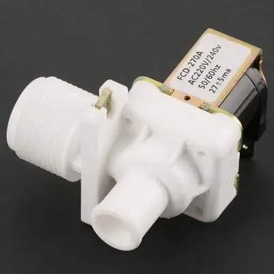 Picture of FCD270A Washing Machine Water Inlet Solenoid Valve AC 220–240V 3/4 Inch Automatic Electric Valve(Antique White)