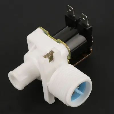 Picture of FCD270A Washing Machine Water Inlet Solenoid Valve AC 220–240V 3/4 Inch Automatic Electric Valve(Antique White)