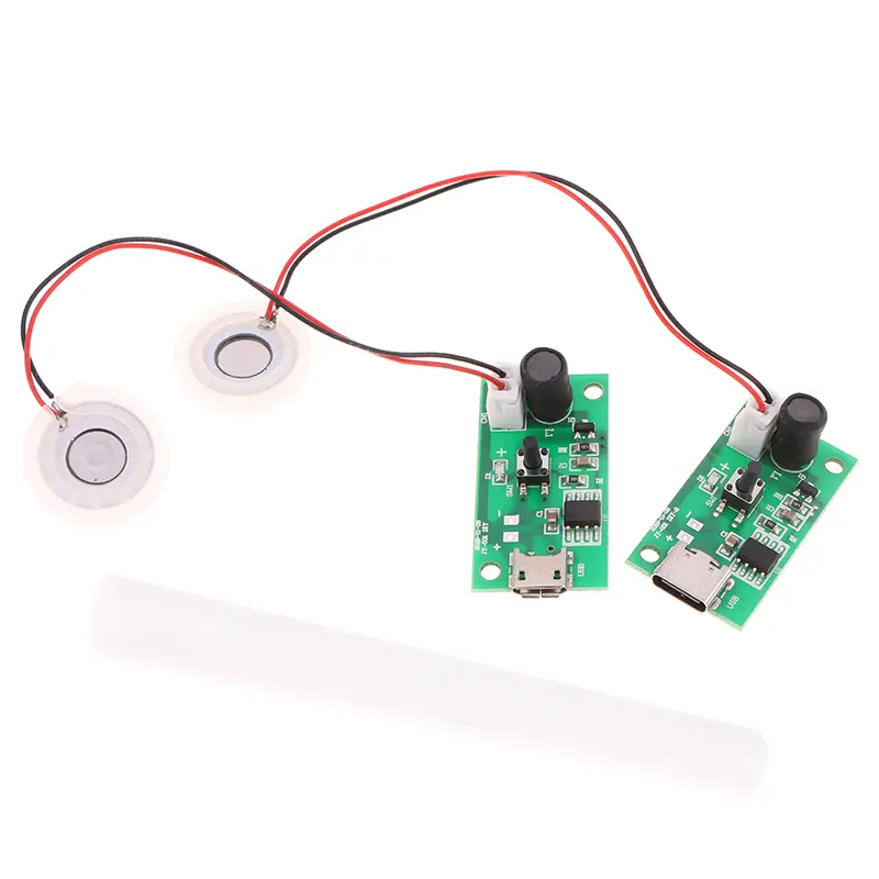 Picture of 5V Mini USB Ultrasonic Mist Maker Humidifier Nebulizer DIY Module(Multicolor)