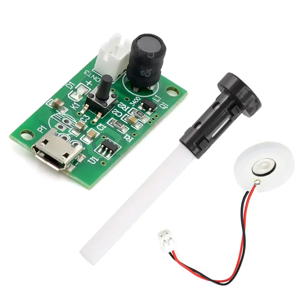 Picture of 5V Mini USB Ultrasonic Mist Maker Humidifier Nebulizer DIY Module(Multicolor)