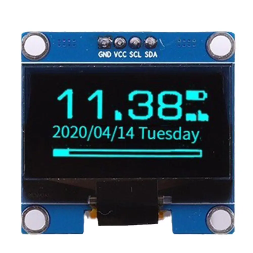 Picture of 1.3 Inch I2C OLED Display Module 128x64 for Arduino, ESP32 & Microcontrollers(Blue)