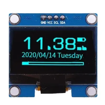 Picture of 1.3 Inch I2C OLED Display Module 128x64 for Arduino, ESP32 & Microcontrollers(Blue)