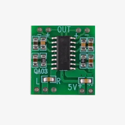Picture of PAM8403 5V Mini Digital Audio Amplifier Board (3W+3W) - High Efficiency Stereo Module(Green)