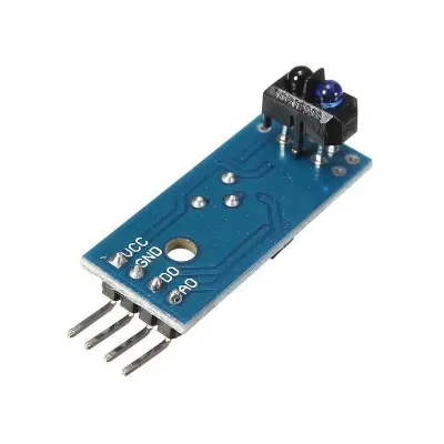 Picture of TCRT5000 Dual Channel IR Line Tracking Sensor Module for Line Follower Robots(Blue)