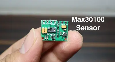 Picture of MAX30100 Heart Rate & SpO2 Pulse Oximeter Sensor Module for Arduino & ESP32(Green)