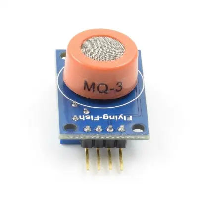 Picture of MQ-3 Alcohol Sensor Module – Ethanol Vapour Detection Sensor for Arduino & Raspberry Pi | MQ-3 অ্যালকোহল সেন্সর মডিউল – আরডুইনো ও রাস্পবেরি পাই-এর জন্য ইথানল গ্যাস শনাক্তকরণ সেন্সর(Blue)