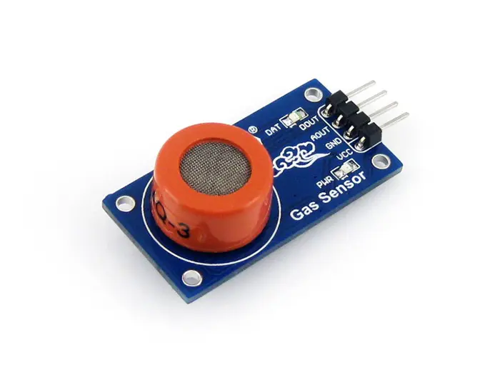 Picture of MQ-3 Alcohol Sensor Module – Ethanol Vapour Detection Sensor for Arduino & Raspberry Pi | MQ-3 অ্যালকোহল সেন্সর মডিউল – আরডুইনো ও রাস্পবেরি পাই-এর জন্য ইথানল গ্যাস শনাক্তকরণ সেন্সর(Blue)
