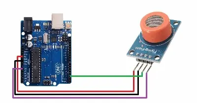 Picture of MQ-3 Alcohol Sensor Module – Ethanol Vapour Detection Sensor for Arduino & Raspberry Pi | MQ-3 অ্যালকোহল সেন্সর মডিউল – আরডুইনো ও রাস্পবেরি পাই-এর জন্য ইথানল গ্যাস শনাক্তকরণ সেন্সর(Blue)