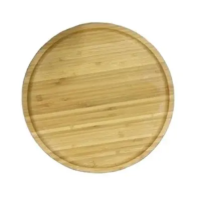 Picture of High Quality Wooden Simple Style Big Size Plate Tray ( 14 Inch ) - Multicolor