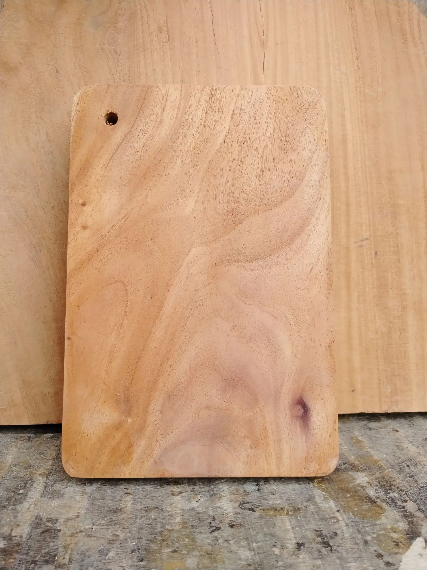 Picture of Wooden Small Size  Chopping Board (6 inch * 12 inch ) - Multicolor