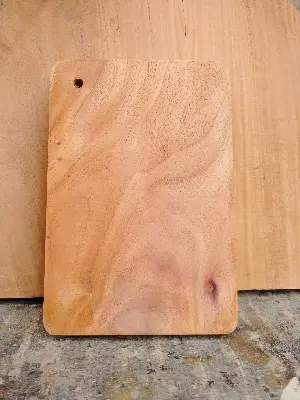 Picture of Wooden Small Size  Chopping Board (6 inch * 12 inch ) - Multicolor