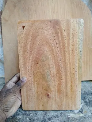 Picture of Wooden Small Size  Chopping Board (6 inch * 12 inch ) - Multicolor