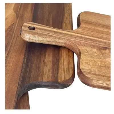 Picture of Wooden Chopping Board  High Quality product  ( Medium Size 16 inch by 8 inch ) - Multicolor