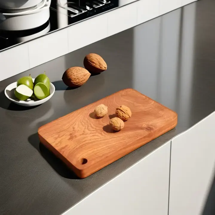 Picture of Simple Style Wooden Chopping Board ( Medium Size 8 inch /12 inch  ) - Multicolor