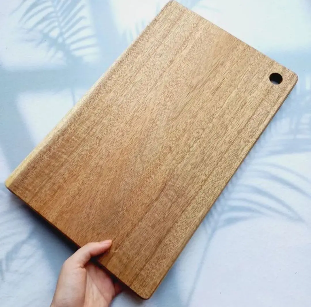 Picture of Mahogany Wooden Chopping Board (12 inch *8 inch) - Multicolor