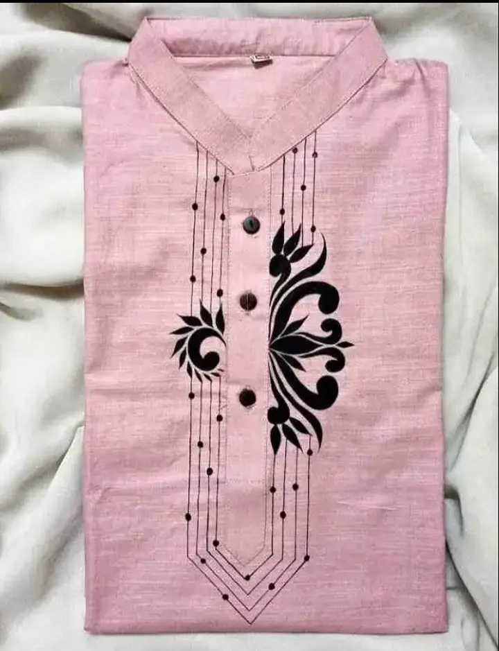 Picture of hand paint panjabi