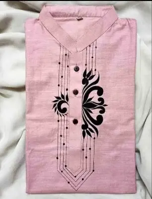 Picture of hand paint panjabi