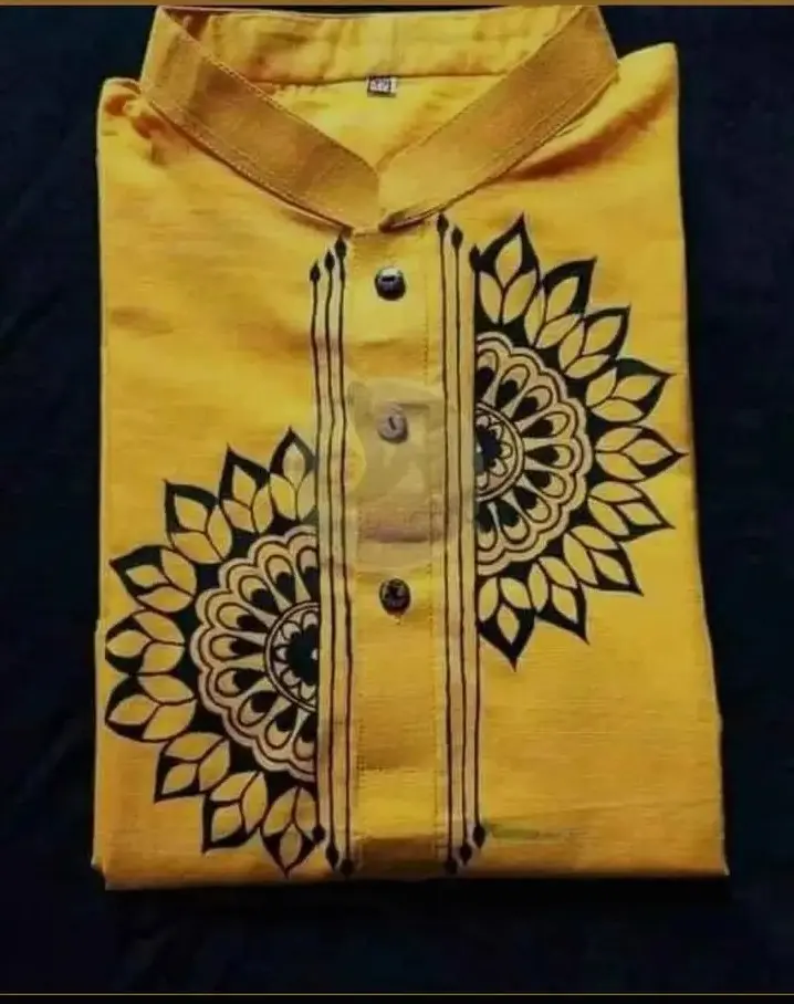 Picture of hand paint panjabi