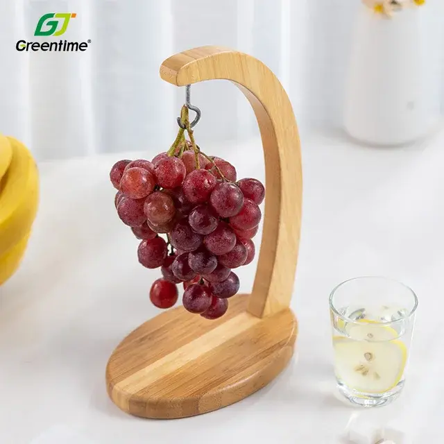 Picture of wooden fruit stand for kitchen and dining - Multicolor