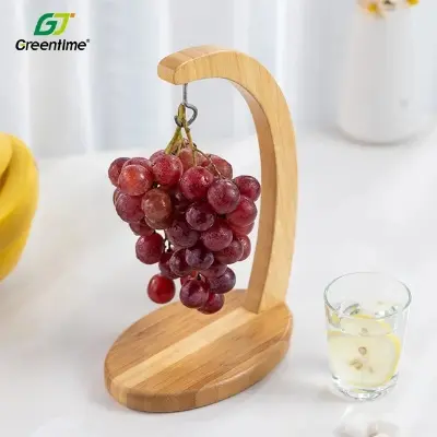 Picture of wooden fruit stand for kitchen and dining - Multicolor