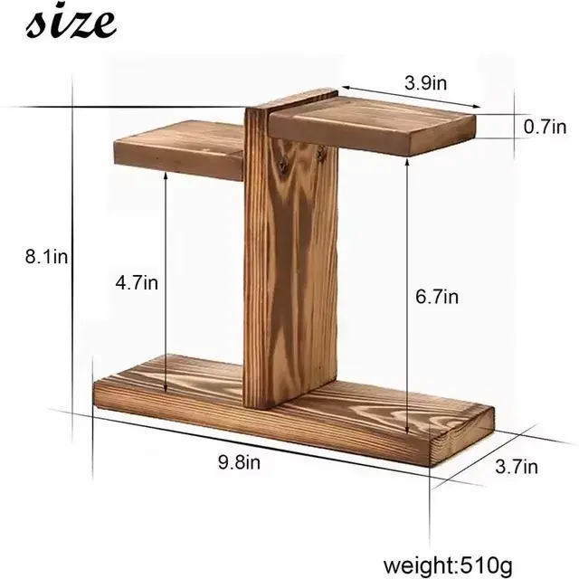 Picture of Household living room solid wood multi-layer flower shelf creative pot plant storage shelf indoor balcony flower rack ( with 4 flower vases ) - Multicolor