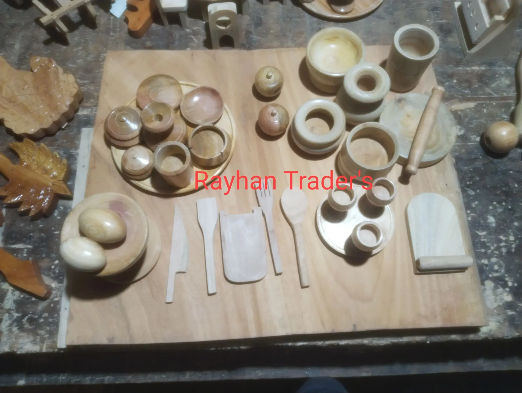 Picture of wooden baby toy combo set  ( 31 pcs )