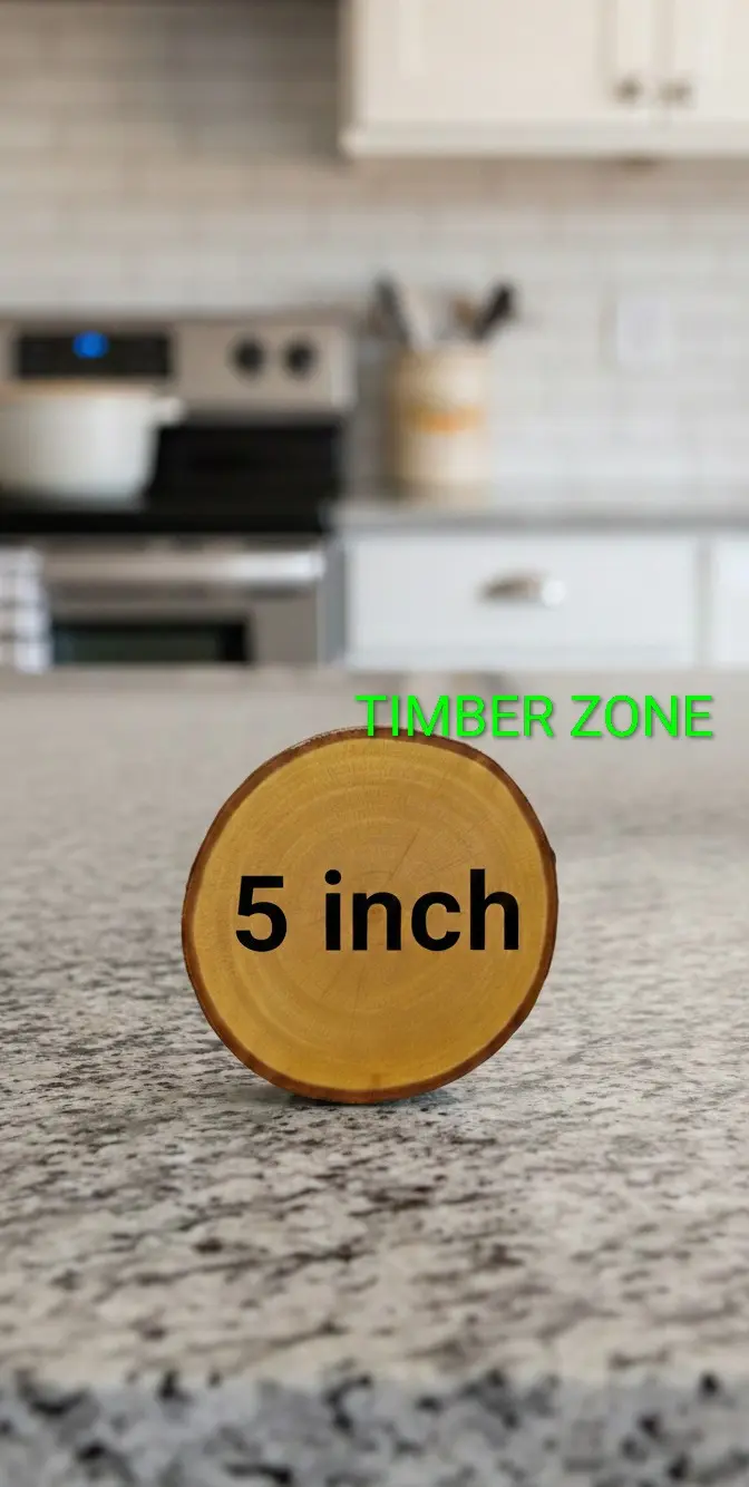 Picture of hot selling natural wooden slices tray mahogany wood popular wood coaster made by Timber zone ( 5 inch ) - Multicolor