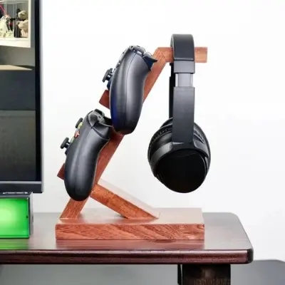 Picture of 3 in 1 headphone / earphone and keyboard stand holder - Multicolor