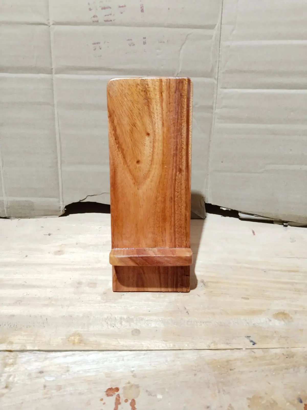 Picture of Wooden Phone Holder Stand Mobile Smartphone Support Tablet Stand-Multi design - Multicolor