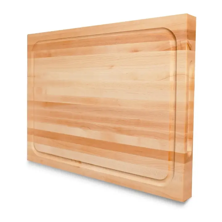 Picture of Premium Teak Wood Sink-Design Cutting Board for Kitchen and Dining with Serving Tray 11x11 inches - Multicolor