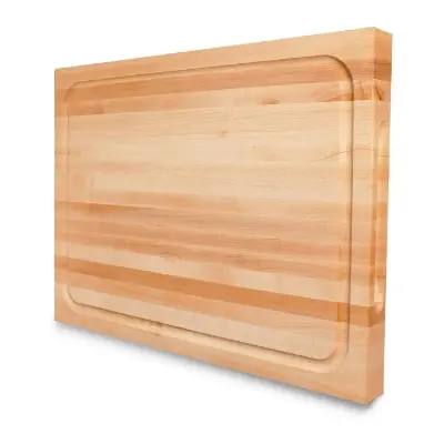 Picture of Premium Teak Wood Sink-Design Cutting Board for Kitchen and Dining with Serving Tray 11x11 inches - Multicolor