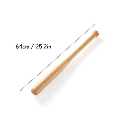 Picture of 24-Inch Mini Baseball Bats Wooden Craft Bats Perfect DIY Projects Painting Party Ball Sports Enthusiasts - Multicolor