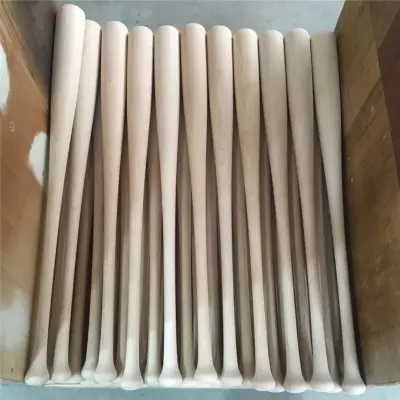 Picture of Wooden Baseball Stand With  Baseball Bats And Wooden Circles Wooden Bat Baseball Stand ( 34 inch ) - Multicolor