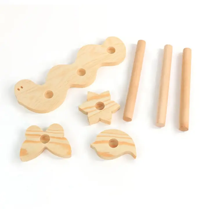 Picture of SLT New Wood Scrunchy Display Organizer Holder for Girls Room Decor ,wooden tissue holder butterfly shape - Multicolor