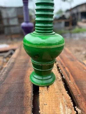 Picture of Big Size Unique Design Colorful Flower Vase For hotel office and home decoration ( 30 inch ) - Green