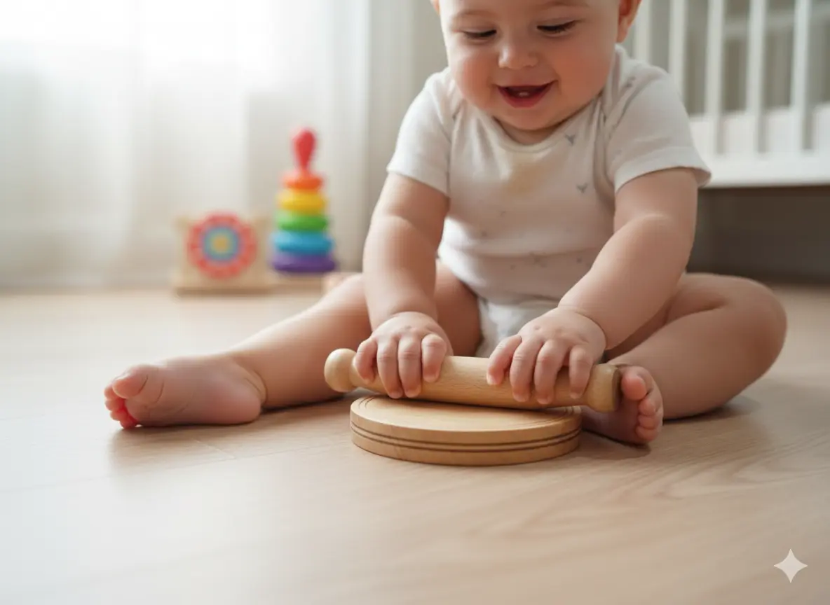 Picture of wooden kitchen toys ruti balon fira small size - Multicolor