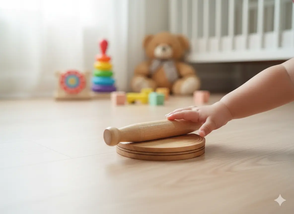 Picture of wooden kitchen toys ruti balon fira small size - Multicolor