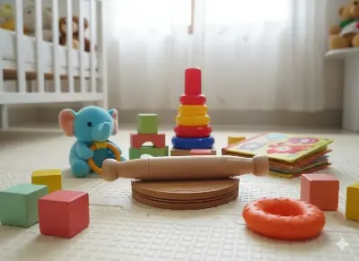 Picture of wooden kitchen toys ruti balon fira small size - Multicolor