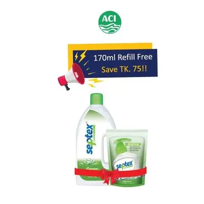 Picture of Septex Everyday Antiseptic Hand Wash 1000ml (Buy 1 get Septex 170 Hand Wash Free)