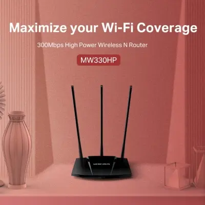 Picture of Mercusys MW330HP 300Mbps High Power Wireless N Router