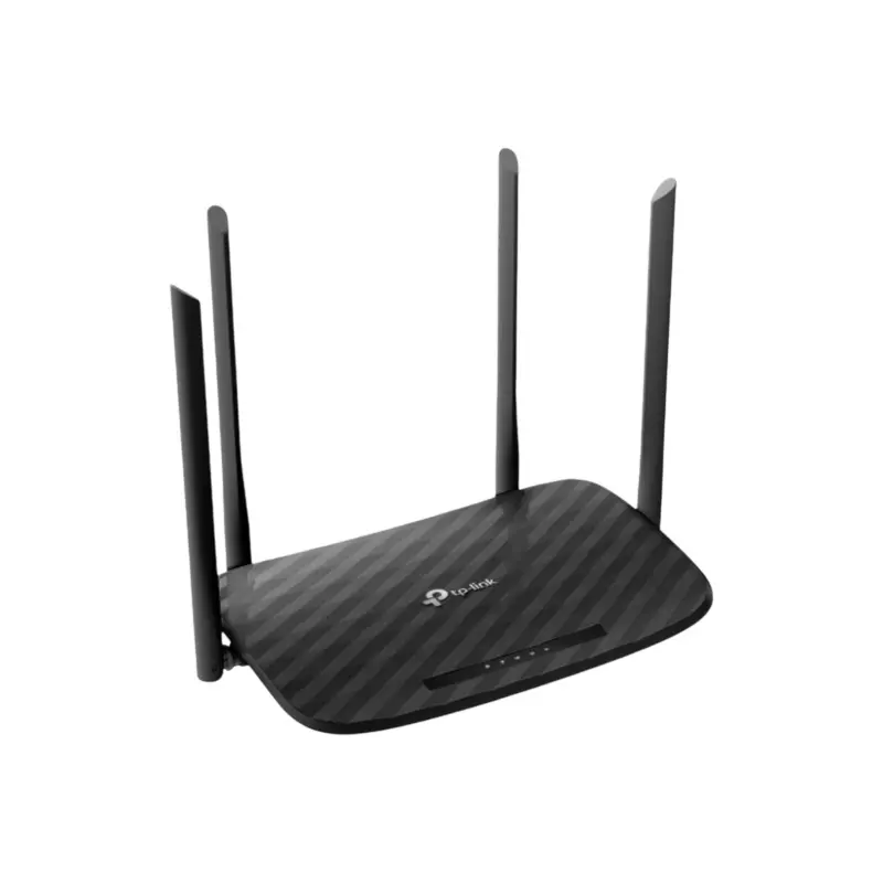 Picture of TP-Link Archer C50 Black AC1200 Wi-Fi Dual Band Router, 4 x 10/100 Mbps Fast Ethernet Ports, Supports MU-MIMO, Beamforming, Guest WiFi, Access Point Mode, IPv6 and Parental Controls